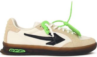 Off-white End Of Play White Suede Sneakers