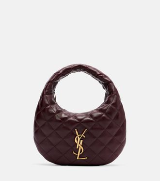 Saint Laurent Icarino Baby quilted leather top-handle bag