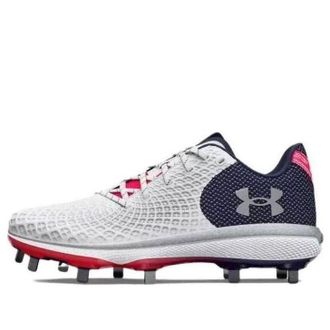 Under Armour (WMNS) Under Armour UA Glyde 2 MT LE Softball Cleats White Black Red 3026602-100