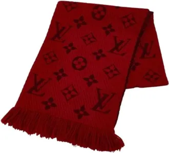 Louis Vuitton Pre-owned Zijden Sjaal - Dames - Vintage Accessoires - Rood - ONE Size - Vintage