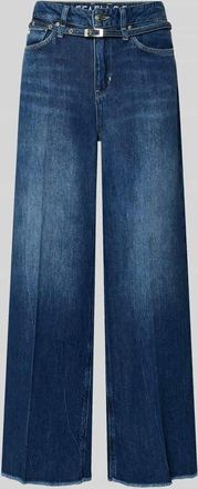 Raffaello Rossi Raffaello Rossi Wide Leg Jeans mit G&uuml;rtel Modell SVENTY in Dunkelblau, Gr&ouml;&szlig;e 32