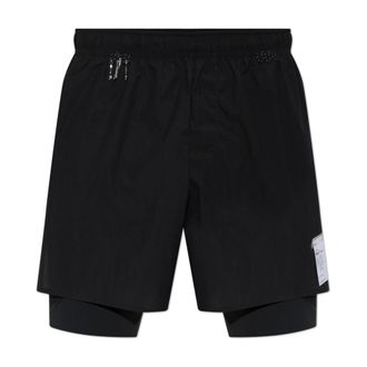 SATISFY Satisfy - Rippy Cordura 8 Trail Shorts - Heren - Korte broeken - Zwart - Maat: XS Nylon