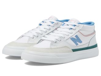 New Balance 417 - Franky Villani, White/Baby Blue, 10 Women/8.5 Men