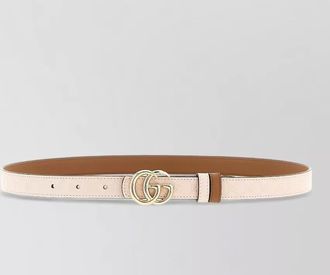 Gucci gg marmont reversible smooth leather belt