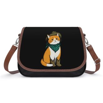 Generic Funny Cat Fashion Womens Crossbody Bags Novelty Handbag Shoulder Bag Purse