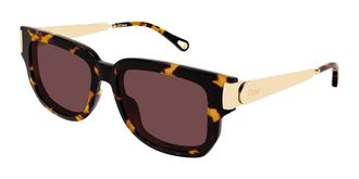 Chlo&eacute; CH0351S 003 Womens Sunglasses Tortoiseshell Size 54
