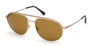 Tom Ford FT0772 GIO 29E Mens Sunglasses Gold Size 59