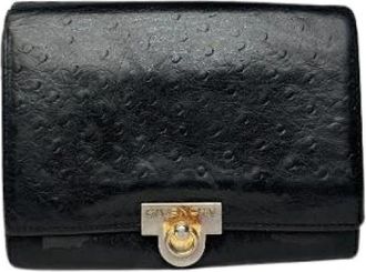 Givenchy Pre-owned Leren Portemonnee - Dames - Vintage Accessoires - Zwart - ONE Size - Leer - Vintage