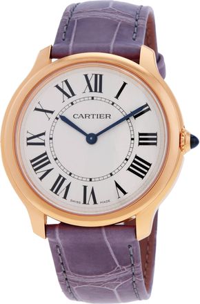 Cartier Ronde Louis Cartier Quartz Beige Dial Ladies Watch WGRN0012