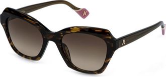 Yalea SYA241 BARBARA 02BV Womens Sunglasses Tortoiseshell Size 53