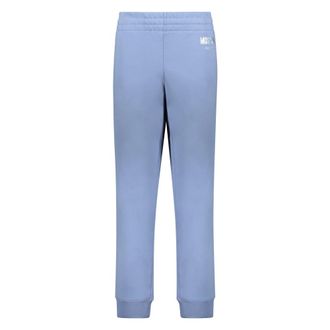 Moschino Sweatpants, female, Blue, Size: XL Cotton Track-Pants with Drawstring Waist