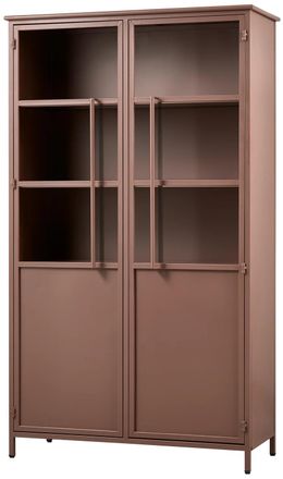 De Eekhoorn Design Vitrinenschrank Exhibito 2-türig, Tan