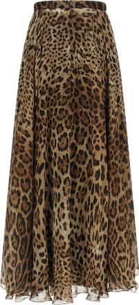 Dolce & Gabbana Leo Skirt - Leopard