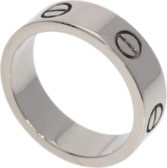Cartier White Gold (18K) Band Ring (Pre-Owned)