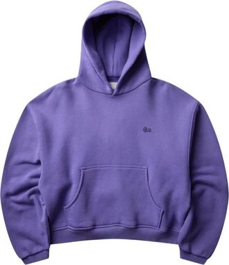 ERL Script Hoodie - Heren - Hoodies - Paars - XL - Katoen - Hoodies & sweatvesten