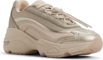 Aldo Kitri Platform Sneaker in Cream Multi at Nordstrom, Size 7.5