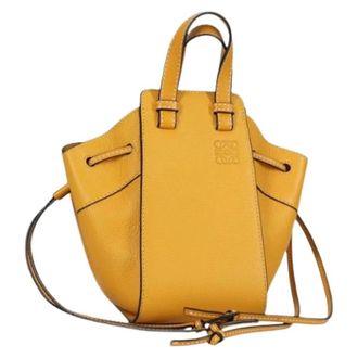 Loewe Tweedehands leren handtassen - Dames - Vintage Tas - Geel - ONE Size - Vintage