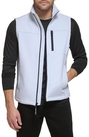 Calvin Klein Softshell Fleece Vest in White at Nordstrom Rack, Size Xx-Large