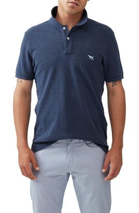 Rodd & Gunn Gunn Piqu&eacute; Sports Fit Cotton Polo in Adriatic at Nordstrom, Size Xxx-Large
