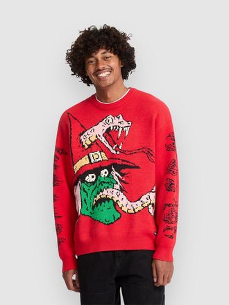 Volcom JJ Villard Strickpullover rot