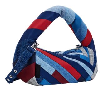 Desigual Womens Accessories Denim Shoulder Bag, Blue, blue, One size