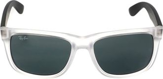 Ray-Ban Justin Color Mix Dark Grey Square Mens Sunglasses RB4165 651287 54