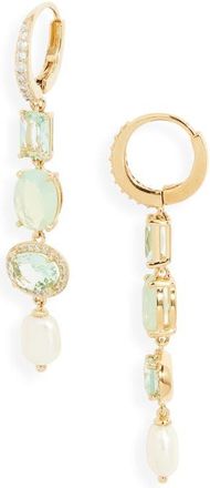 Nadri Maiden Linear Earrings in Gold at Nordstrom