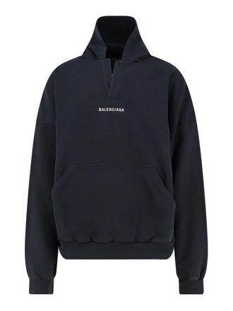 Balenciaga Cotton Sweatshirt With Hood