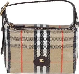 Burberry Handbags, female, Beige, Size: ONE SIZE Highlands Mini Bag