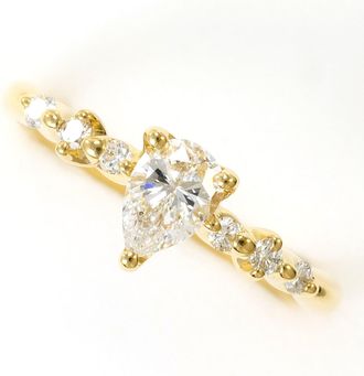 C&A Yellow Gold Yellow Gold (18K) Band Ring (Pre-Owned)