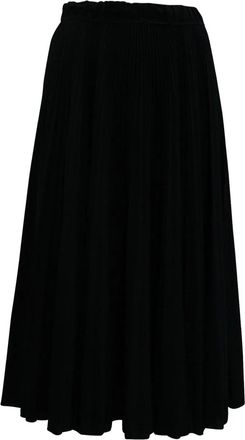 Marc Jacobs Midi-plooirok - Zwart