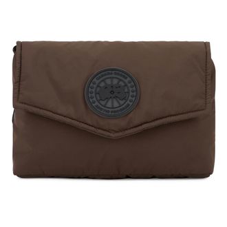 Canada Goose Belt Bags, male, Brown, Size: ONE SIZE Logo-patch Messenger Bag