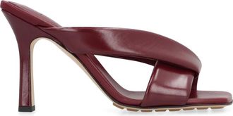 Bottega Veneta Schoenen, Dames, Rood, 37 EU, Leer, Riva leren muiltjes