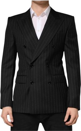 Dolce & Gabbana Hombre, Chaquetas, Negro, Talla: M