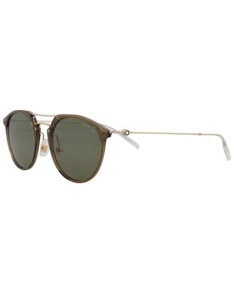 Montblanc Mens Mb0204s 50Mm Sunglasses