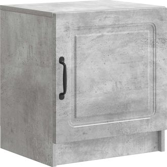 vidaXL Armario De Noche Gris Hormig&oacute;n 43 X 34,5 X 47 Cm Vidaxl