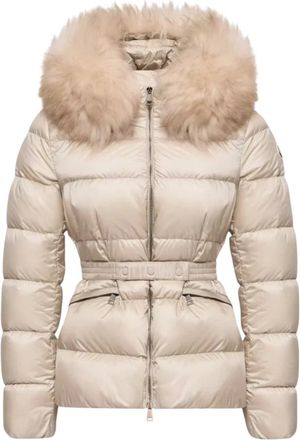 Moncler Chaqueta corta de plum&oacute;n Boed - Jackets - Mujer - Beige - S
