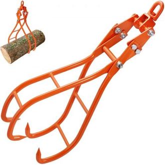 OEM Forstzange 1500kg Tragf&auml;higkeit R&uuml;ckezange Max. &Ouml;ffnung 934,8mm Holzzange 955x340x263mm Hebezange Holzgreifer Verladezange Schleppzange Holzpackzange 
