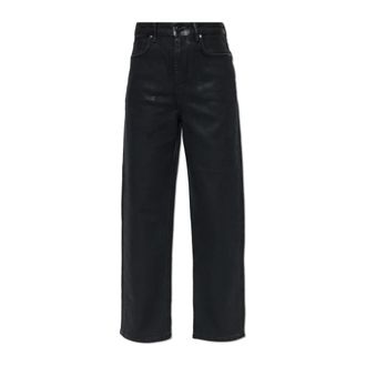 AllSaints Brixton Broek - Dames - Jeans - Zwart - Maat: W26 Katoen