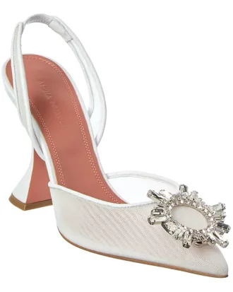Amina Muaddi Begum Mesh Pump