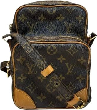 Louis Vuitton Pre-owned Cross Body Bags, male, Brown, Size: ONE SIZE Pre-owned Monogram Shoulder Bag
