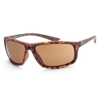 Nike Mens 66mm Brown Sunglasses