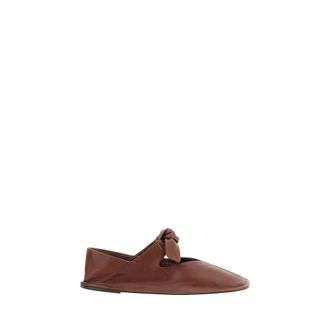Hereu Ballerinas - Dames - Ballerinas - Bruin - 36 EU - Leer - Schoenen