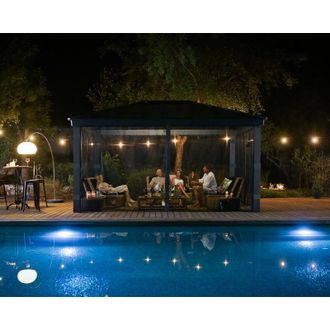 Palram Palram-canopia - Canopia Set De Mosquitero Para Dallas 3.6x5 M Cenador Negro