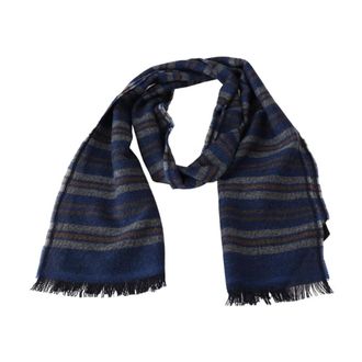 Missoni Gestreept Wol Zijde Sjaal - Heren - Wintersjaals - Veelkleurig - ONE Size - Wol - Accessoires