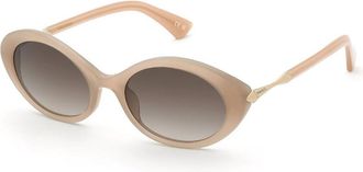 Nina Ricci SNR481 02AR Womens Sunglasses Pink Size 53