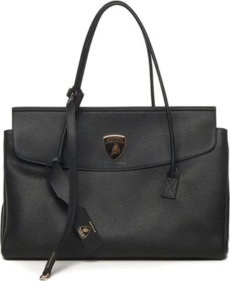 Balenciaga Borsa Automobili Lamborghini Carrie Carry - Nero