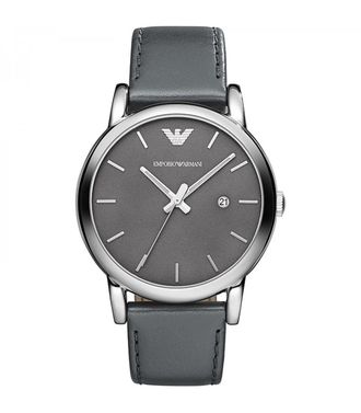 Emporio Armani AR1730 Klassiek Grijs Roestvrij Staal Herenhorloge