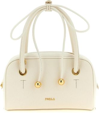 Furla Borsa a Mano Duffle in Pelle - - Bags - Donna - Bianco - ONE SIZE