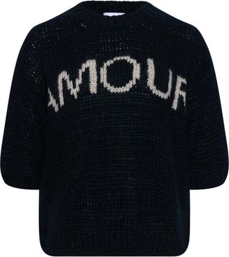 Noella Amour Knit in zwart en gebroken wit
